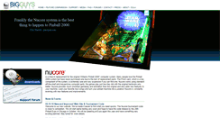 Desktop Screenshot of bigguyspinball.com